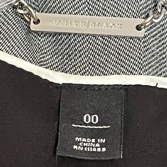 White House Black Market Tailored Jacket Blazer Lined Button Front Size Small - Picture 9 of 9